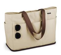 GAGAKU Sac de plage XXL/XL avec compartiment isotherme, imperméable, avec fermeture éclair, pliable, grand sac de bain pour la famille, les femmes, la piscine, les voyages, X-Large