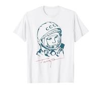 Gagarine Yuri Astronaute Vintage Spoutnik Espace URSS T-Shirt