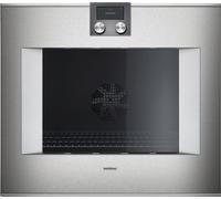 Gaggenau Four intégrable Série 400 Inox sous verre 76 cm Charnière porte à droite