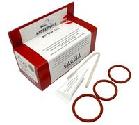 Gaggia 21001683 Kit de nettoyage Bean to Cup Graisse lubrifiante, 2 joints toriques et brosse de nettoyage