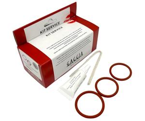 Gaggia 21001683 Kit de nettoyage Bean to Cup Graisse lubrifiante, 2 joints toriques et brosse de nettoyage