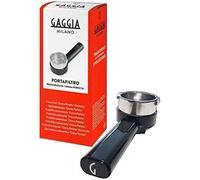 Gaggia Crème parfaite avec logo G porte filtre, acier