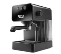 Gaggia Machine à café manuelle style espresso et machine à cappuccino avec mousseur à lait, noir pierre
