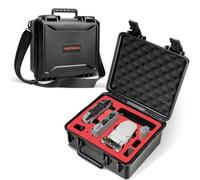 GAGITERVR SK1 Étui rigide étanche pour drone DJI Mini 4K/Mini 2 SE/Mini 2 Fly More Combo, étui de transport avec bandoulière et mousse personnalisée pour le voyage et le rangement, protection