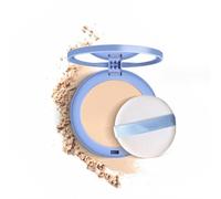 GAGK Poudre mate humide et sèche, poudre pressée mate perfection, poudre pressée pour le visage, contrôle de l'huile, poudre imperméable durable pour le visage (#01 Ivoire Classique)