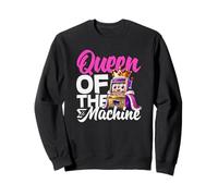 Gagnant du Jackpot de Jeu de Casino de Machine à sous Queen of The Machine Sweatshirt