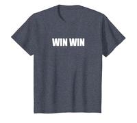 Gagner Gagner T-Shirt, Enfant, Bleu Chiné, 3 Ans