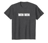 Gagner Gagner T-Shirt, Enfant, Chiné Foncé, 3 Ans