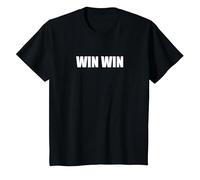 Gagner Gagner T-Shirt, Enfant, Noir, 3 Ans