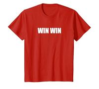 Gagner Gagner T-Shirt, Enfant, Rouge, 3 Ans