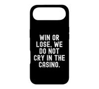 Gagner ou Perdre, on ne pleure Pas au Casino Bold Confident Coque pour iPhone Air