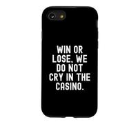 Gagner ou Perdre, on ne pleure Pas au Casino Bold Confident Coque pour iPhone SE (2020) / 7/8