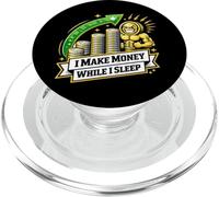Gagnez de l'argent Pendant Que Je Dors Finance Bourse PopSockets PopGrip pour MagSafe