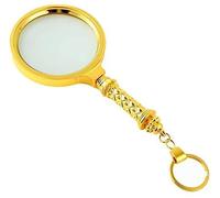 Gagnifing Gerning Handheld Abs Imitation Fleur Gandage Plastic Plastic Lens Magnifing Lens 4 Tailles facultatives AMBOVABLE DE Lecture Amovible Aqiong
