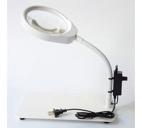 Gagnizal Pendant la lumière et Le Support, 3X 5X 8x10x Dimmable Flexible GOOSKECK BURIFAGIED Lampe, LED Magnificier éclairé Mains Libres pour la Lecture d'artisanat Peinture