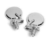 GAGSETCTHM Rétroviseurs Moto Guidon pour Z1000 pour Z750 pour ER-6F pour ER-6N Rétroviseurs Guidon Moto 7/8" 22 Mm Accessoires Modifiés Rétroviseurs Gauche Droite(Chrome)