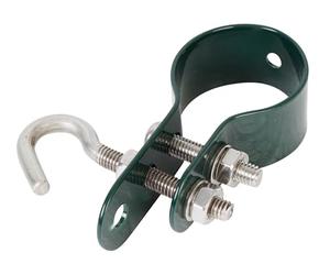 GAH-Albert Collier de Serrage Barre Grillage, Galvanisé et Recouvert de Matériau Plastique, 34 mm