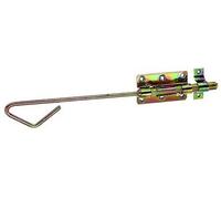 GAH Alberts GAH Alberts Verrou à tige avec boucle fixée droite, 400 mm acier galvanisé Quantité:1