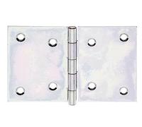 GAH-Alberts 346515 Charnières et rebords de table Argenté