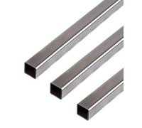 GAH-Alberts 423759 432515 Lot de 3 tubes carrés en acier 1000 x 16 x 16 mm