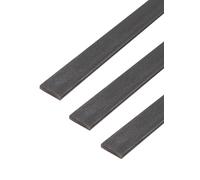 GAH-Alberts 423957 433314 Lot de 3 barres plates en acier de qualité supérieure, longueur 1 m, largeur 30 mm