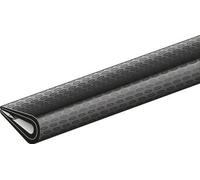 GAH-Alberts 426859 Profil de protection de chant en PVC souple Noir 1500 x 10 x 7 mm