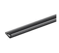 GAH-Alberts 426859 Profilé pour protection d'angle | PVC souple, en noir | 1500 x 10 x 7 mm