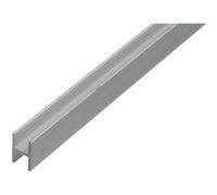 GAH Alberts 473914 Profilé en H Aluminium Anodisé Argent 1000 x 9,1 x 12 mm