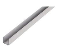 GAH Alberts 475659 Profilé en U Aluminium Brute 1000 x 8 x 8 mm G