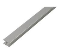 Gah-alberts 485634 profile h pour panneaux 16/19 mm aluminium argent anodisé 1000 x 22 x 30 x 1,5 mm Argent G