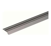 GAH-Alberts 490638 Profilé de finition | autoadhésif | aluminium, couleur acier inoxydable, anodisé | 900 x 39 mm