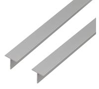 GAH-Alberts 496944 464899 Lot de 2 profilés en T en aluminium 1000 x 35 x 35 mm