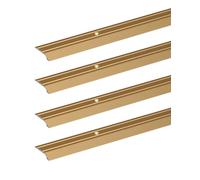 GAH-Alberts 498856 484088 Lot de 4 profilés d'équilibrage en aluminium anodisé doré 1000 x 30 mm