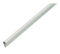GAH-Alberts 499006 484859 Lot de 20 profilés de serrage en plastique Blanc 1000 x 15 x 0,9 mm
