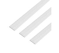 GAH-Alberts 499488 488802 Lot de 3 barres plates autocollantes en aluminium de qualité supérieure Longueur 1 m Largeur 25 mm