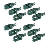 GAH-Alberts 611613 611170 Lot de 3 tendeurs de fil galvanisés avec revêtement en plastique vert Taille 2 Longueur 100 mm