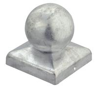 GAH-ALBERTS 843052 Capuchon Poteau en Bois, Oberflaeche: feuerverzinkt, 70 x 70 mm / 6 STK