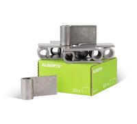 GAH-Alberts 852405 Penture à souder | acier | Ø 16 mm | kit de 10