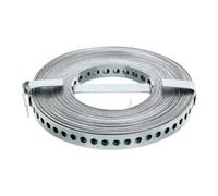 GAH Alberts GAH Alberts Bande perforée 12 mm x 0,8 mm x rouleau 10 m acier galvanisé sendzimir Quantité:1