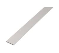GAH Alberts GAH Alberts Barre plate lisse, non perforée, L2000mm l15mm, e2mm Aluminium argenté anodisé Quantité:1