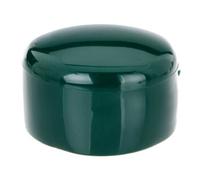 Alberts 654542 Capuchon métallique Rond | PVC Vert | pour Poteau Ø 48 mm