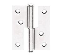 GAH Alberts GAH Alberts Charnière de porte à levier angulaire, L65xH80mm galvanisée Quantité:1