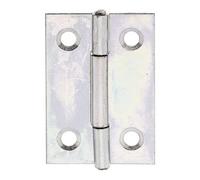 GAH Alberts GAH Alberts Charnière de porte angulaire, L36xH38mm avec axe inox, galvanisé Quantité:1