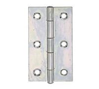 GAH Alberts GAH Alberts Charnière de porte angulaire, L45xH82mm avec goupille inox zinguée Quantité:1