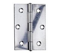 GAH Alberts GAH Alberts Charnière de porte demi-large, roulée L58xH80mm Acier inoxydable, inoxydable Quantité:1