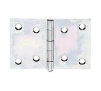 GAH Alberts GAH Alberts Charnière de porte large, L90xH60mm avec axe inox encastré zingué sendzimir Quantité:1