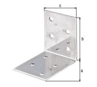 GAH Alberts GAH Alberts Connecteur d'angle 50x50x40x2mm inoxydable, acier inoxydable Quantité:1