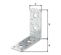 GAH Alberts GAH Alberts Connecteur d'angle 90x90x40x3mm acier brut, galvanisé sendzimir Quantité:1