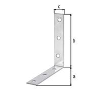 GAH Alberts GAH Alberts Équerre 100x100x19mm Acier inoxydable, inoxydable Quantité:1