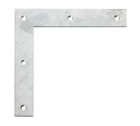 GAH Alberts GAH Alberts Équerre d'assemblage bois L 120 x H 120 mm acier brut zingué Quantité:1